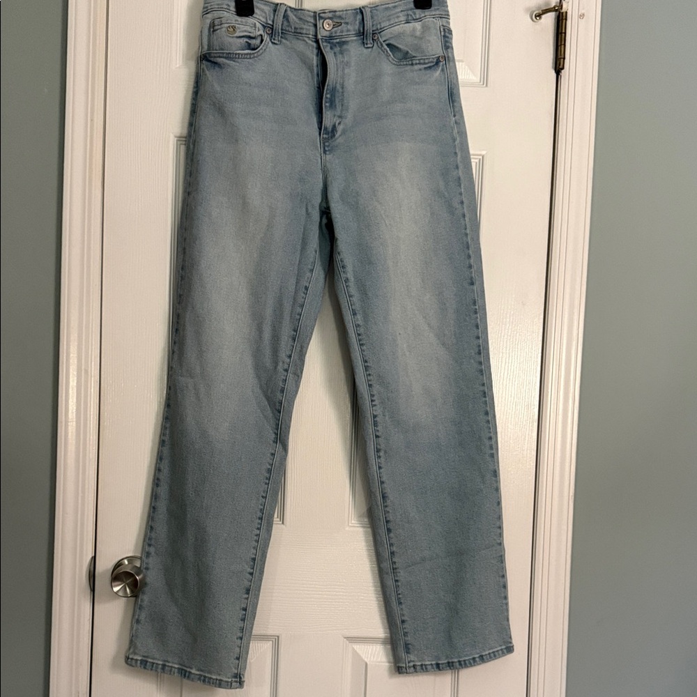 Gloria Vanderbilt Light Wash Straight-Leg Jeans